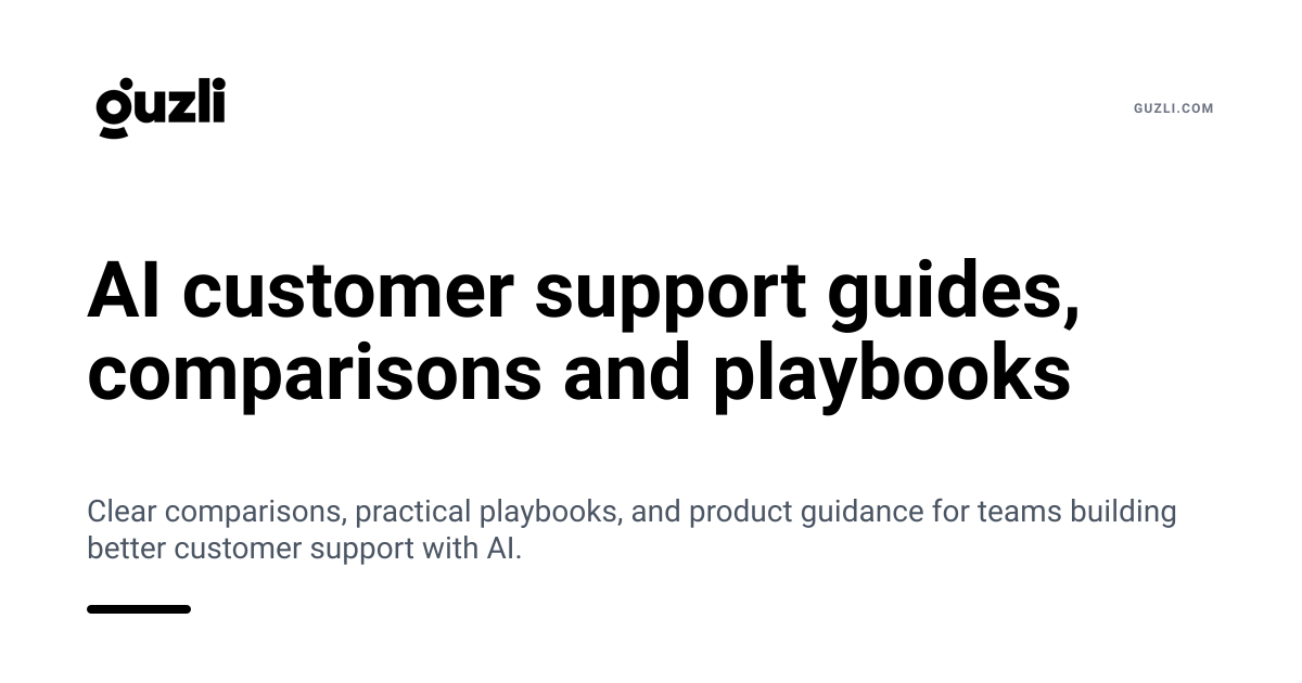 Blog | Latest AI & Customer Support Insights | Guzli 2025